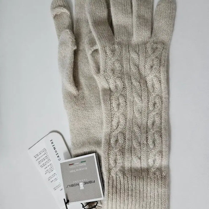 [BUNJANG] Cashmere Cable Knit Gloves / 캐시미어 장갑