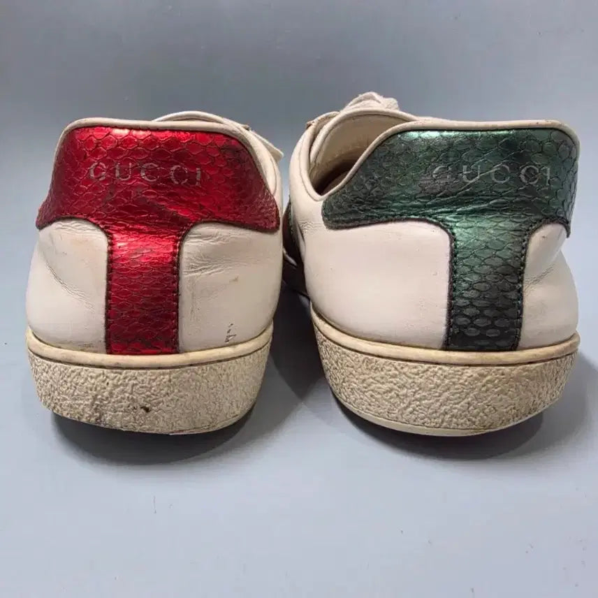 [BUNJANG] Gucci Ace Bee Embroidered Sneakers (270) / 구찌 에이스 꿀벌 자수 스니커즈 270