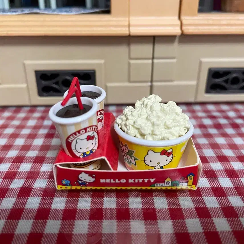 [BUNJANG] Hello Kitty Popcorn Set Miniature / 헬로키티리멘트식완-팝콘세트