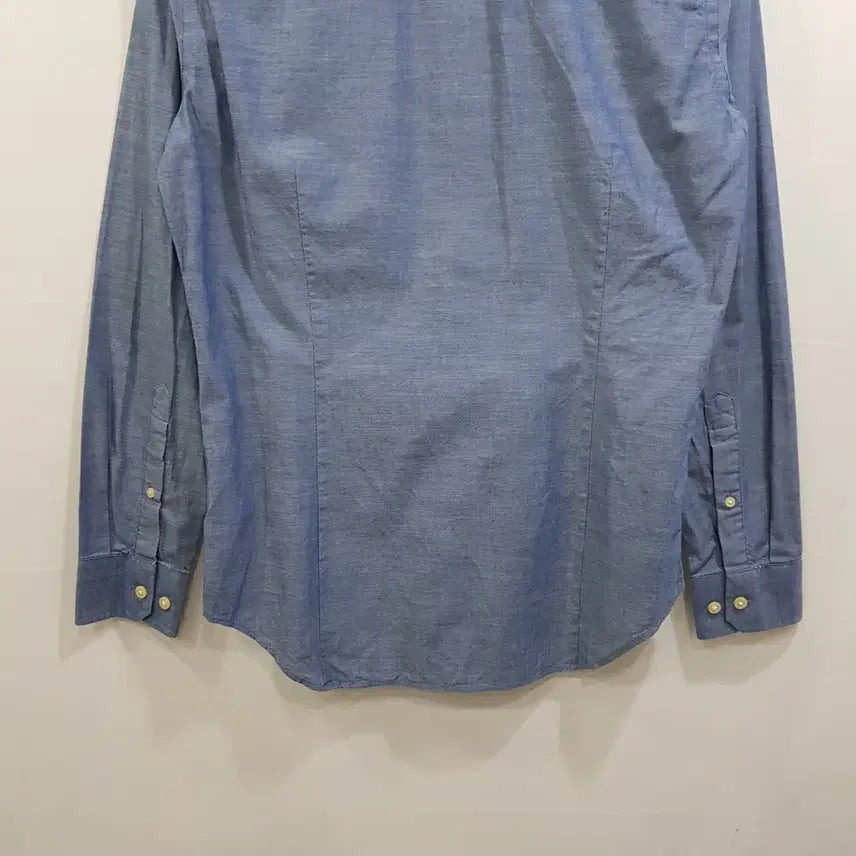 [BUNJANG] Vintage Solid Plain Classic Long Sleeve Shirt (Men&