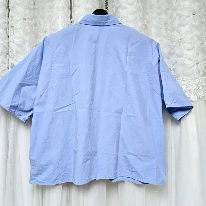 [SOLD OUT] COS 코스 반팔 셔츠 하늘색