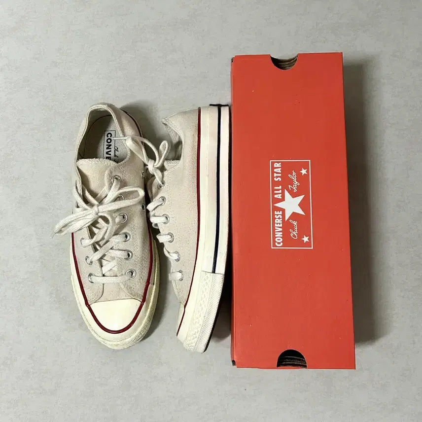 [BUNJANG] Converse Parchment Sneakers (250) / 컨버스 파치먼트 (250)