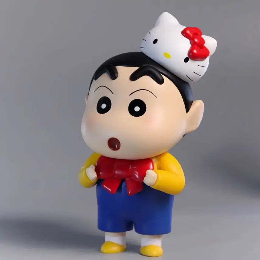[BUNJANG] Crayon Shin-chan Hello Kitty Figure / 짱구 키티 대형 피규어 저금통