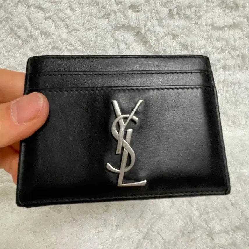 [BUNJANG] 생로랑 YSL 카드지갑 블랙 / 생로랑 YSL 카드지갑 블랙