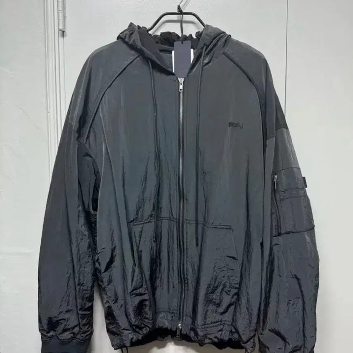 [SOLD OUT] 준지 나일론 MA-1 후드집업 그레이
