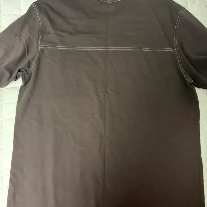 [BUNJANG] Noah Dark Brown T-shirt / 노아 반팔티
