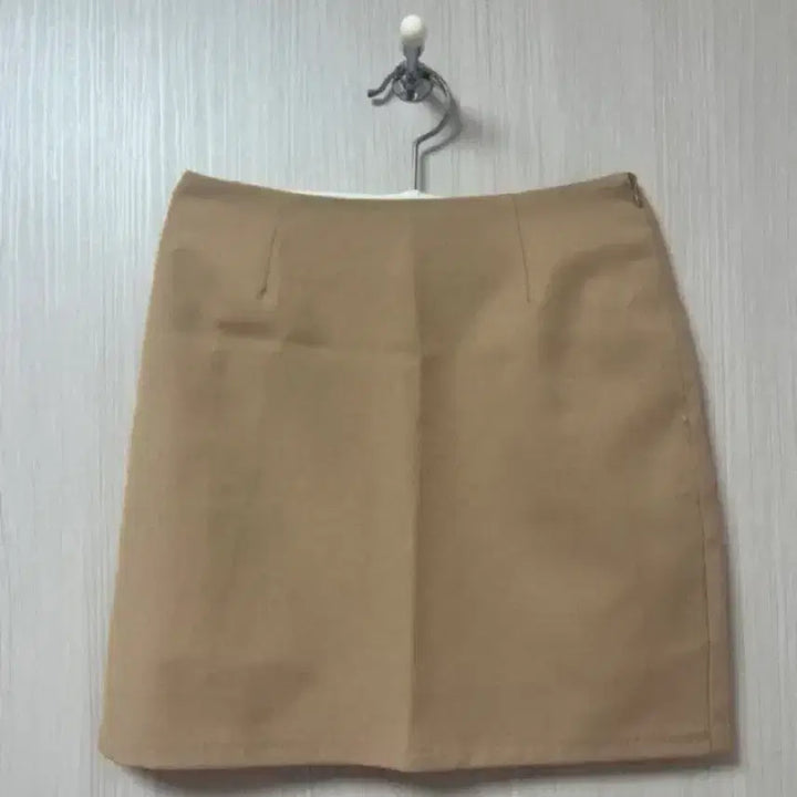 [BUNJANG] Mini Skirt Beige S / 미니스커트 베이지 S