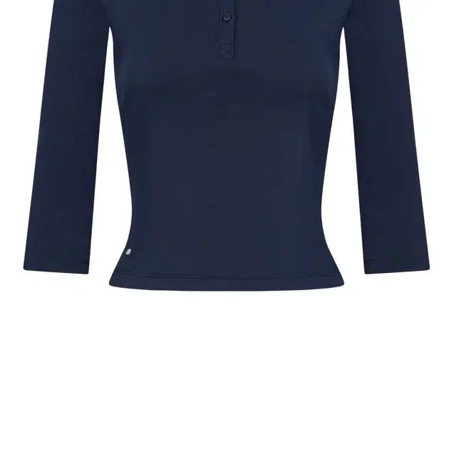 [BUNJANG] Fage Jade Basic Three-Quarter Sleeve T-Shirt Navy Size 2 / 페일제이드 Basic Three-Quarter Sleeve 슬리브 네이비