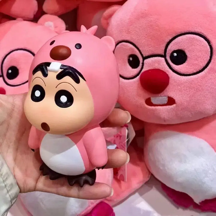 [BUNJANG] Crayon Shin-chan &amp; Luffy Figure Set / 짱구 루피 피규어