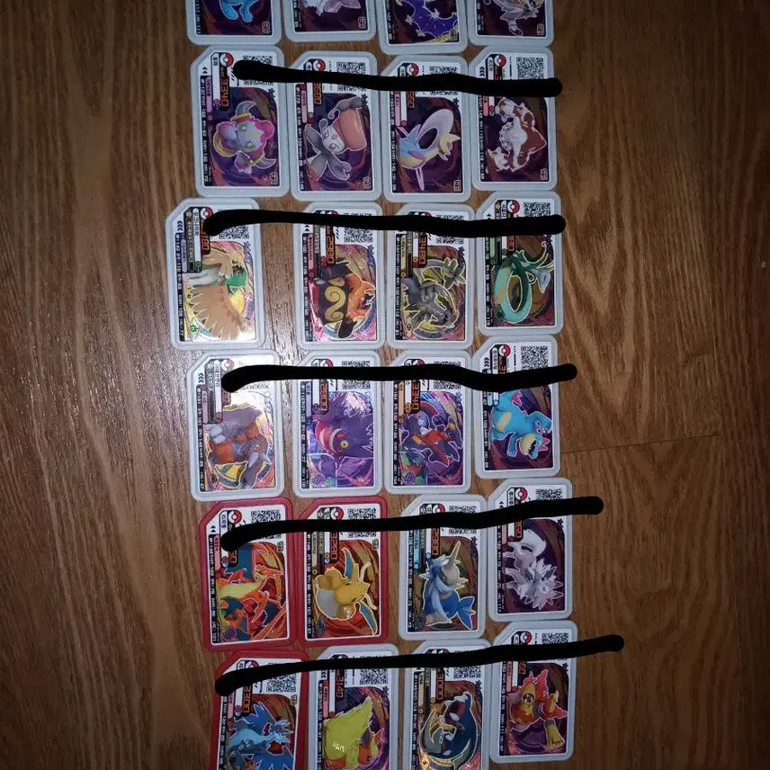 [BUNJANG] Pokemon Gaole 4-Star and 5-Star Discs Bundle with Case / 포켓몬 가오레 5,4성 디스크, 케이스 일괄처분 합니다.