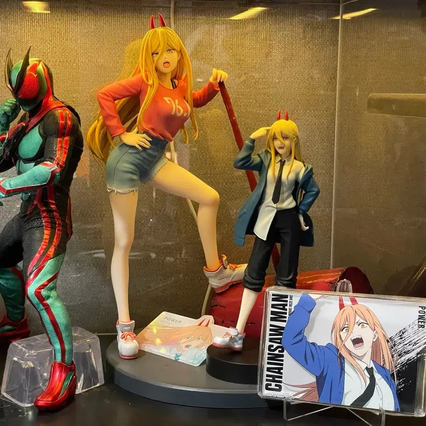 [BUNJANG] AmiAmi Power &amp; Popup Parade Power Figure Bundle Set / (체인소맨 파워) 아미아미 파워&amp;팝업퍼레이드 파워 피규어 일괄 판매합니다