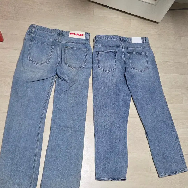 [SOLD OUT] 플랙진(중고), 피스워커(신품) 연청 2벌 일괄