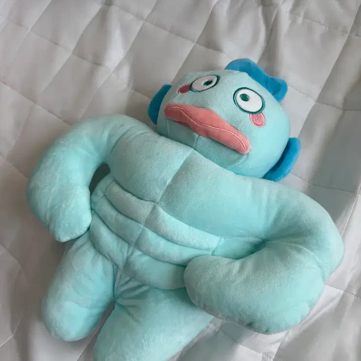 [BUNJANG] Han Gyodong Muscle Man Medium Plush Doll / [새상품] 근육맨 한교동 중형 인형