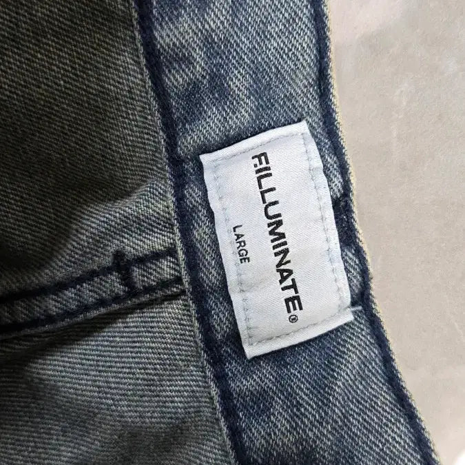 [BUNJANG] Filluminate Wide Denim Pants / [필루미네이트] 연청 와이드 데님 팬츠