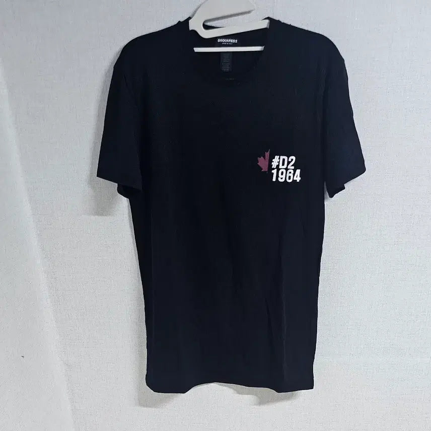 [BUNJANG] DSQUARED2 Black Short Sleeve T-shirt / 정품)디스퀘어드2   블랙 반팔티셔츠L