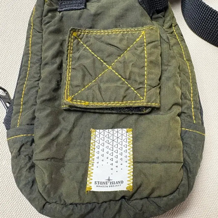 [BUNJANG] Stone Island Shadow Project Nylon Crossbody Bag / 스톤아일랜드 쉐도우프로젝트 나일론 와펜 크로스백