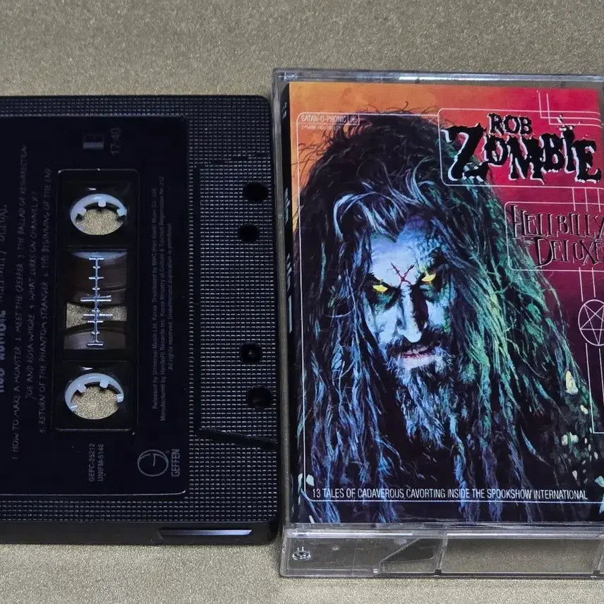 [BUNJANG] Rob Zombie Hellbilly Deluxe Cassette Tape / 롭 좀비 Hellbilly Deluxe 카세트테이프