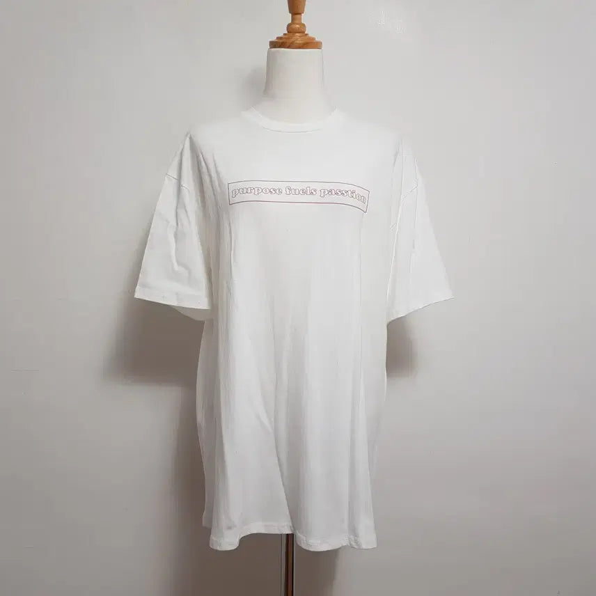 [BUNJANG] HOTPING White T-shirt / 4560/HOTPING 여 free사이즈 화이트티셔츠(새상품)/내옷방