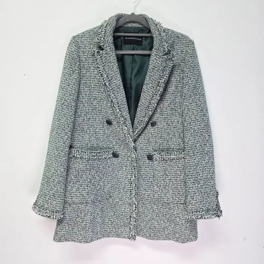 [BUNJANG] Visit in New York Tweed Jacket (Size 66) / 비지트인뉴욕   트위드 자켓 66