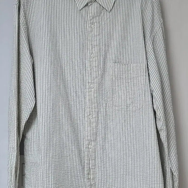 [SOLD OUT] [2] 러프사이드 셔링 셔츠 블랙 스트라이프, 셔링 옥스포드 셔츠 화이트