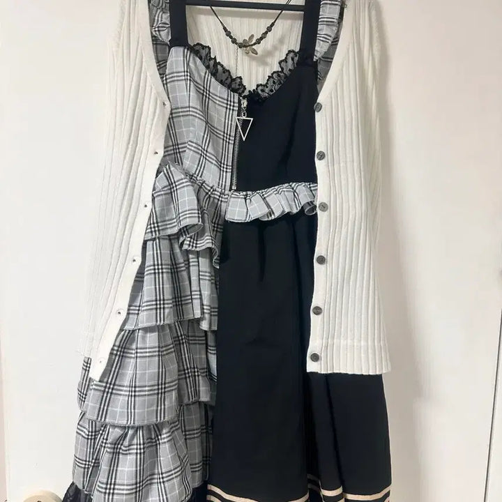 [BUNJANG] Gyaru Cosplay Mini Dress Set / 콘서트 데이트 시즈니룩 엔진 코스프레 갸루 원피스