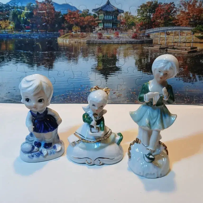 [SOLD OUT] 도자기 인형 피겨린 3종 세트