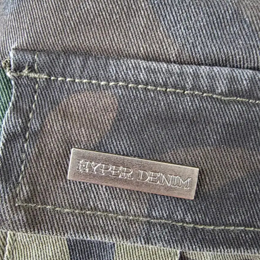 [BUNJANG] Hyper Denim Camo Cargo Pants / 하이퍼데님 카모 카고 팬츠 34사이즈(36도맞음)