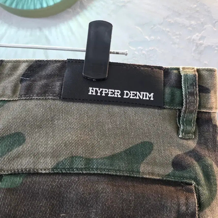[BUNJANG] Hyper Denim Camo Cargo Pants / 하이퍼데님 카모 카고 팬츠 34사이즈(36도맞음)