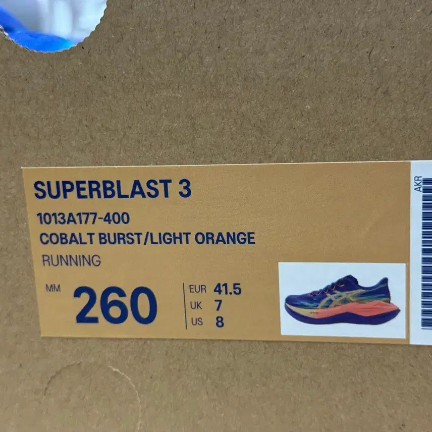 [SOLD OUT] 아식스 슈퍼블라스트 3 260
