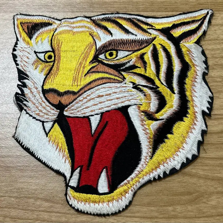 [BUNJANG] Tiger Embroidery Patch / 타이거 자수 패치 ^^