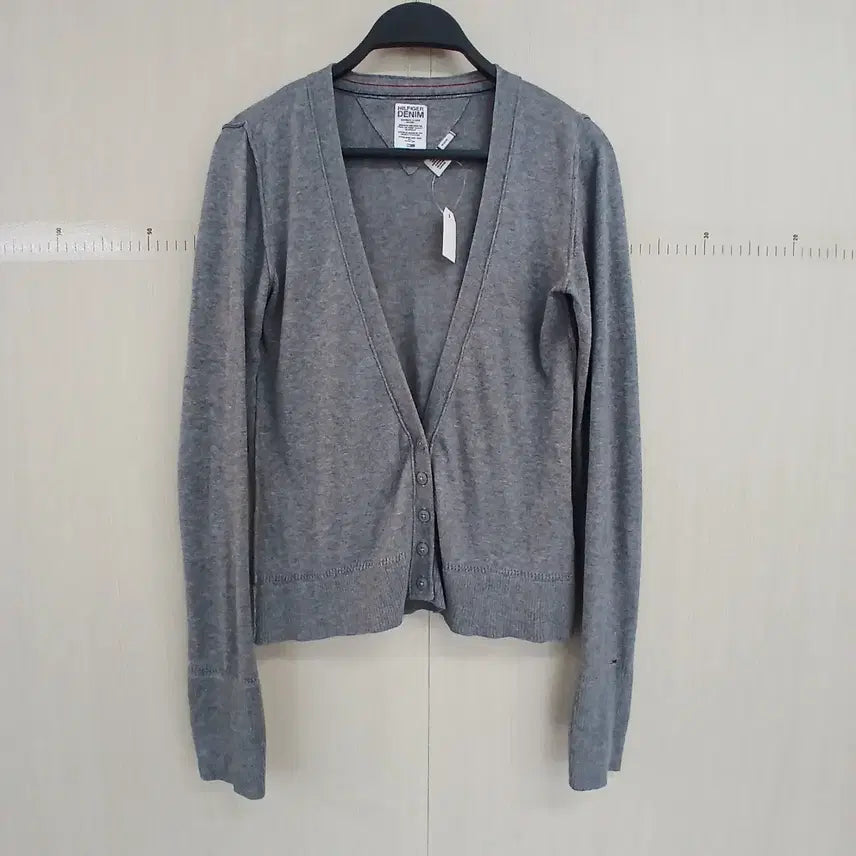 [BUNJANG] Tommy Hilfiger Denim Gray Cardigan / 타미힐피거 데님 그레이 가디건