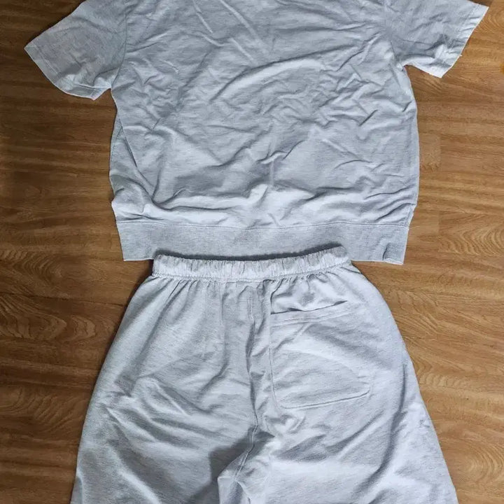 [SOLD OUT] 코드그라피반팔티 반바지 트레이닝 세트 회색