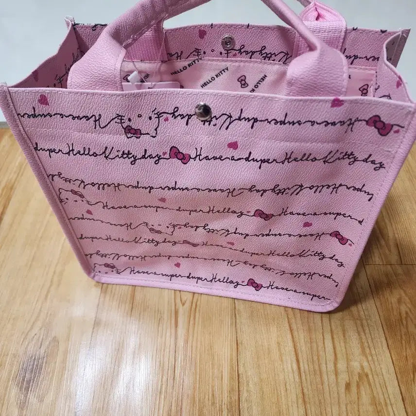 [BUNJANG] Hello Kitty Pink Tote Bag / 헬로키티 핑크 토트백 가방