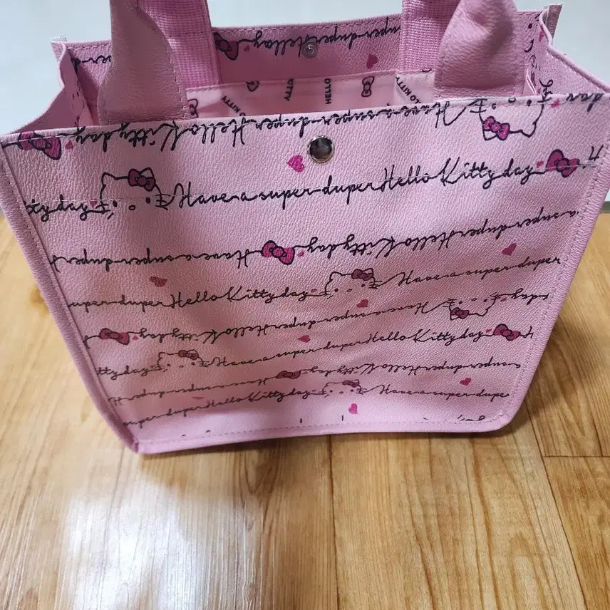 [BUNJANG] Hello Kitty Pink Tote Bag / 헬로키티 핑크 토트백 가방