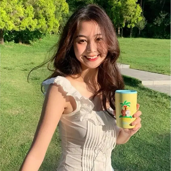 [BUNJANG] Frill Square Neck Blouse / 프릴 블라우스