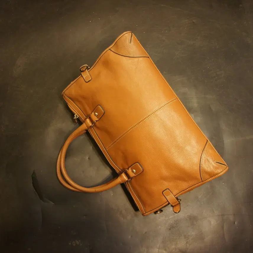 [BUNJANG] Vintage Leather Tote Bag / 2542 토트가방 토트백 가죽백 가죽가방 빈티지가방 여자가방 여자백