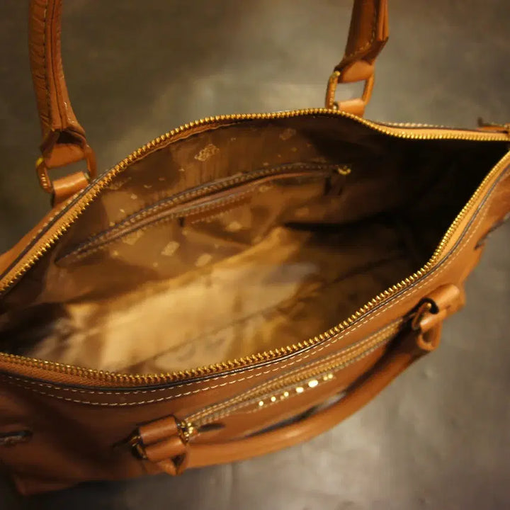 [BUNJANG] Vintage Leather Tote Bag / 2542 토트가방 토트백 가죽백 가죽가방 빈티지가방 여자가방 여자백
