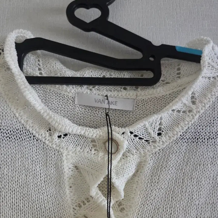 [BUNJANG] VAN AKE Ecru Short Sleeve Cardigan / VAN AKE 에크루 반팔 가디건