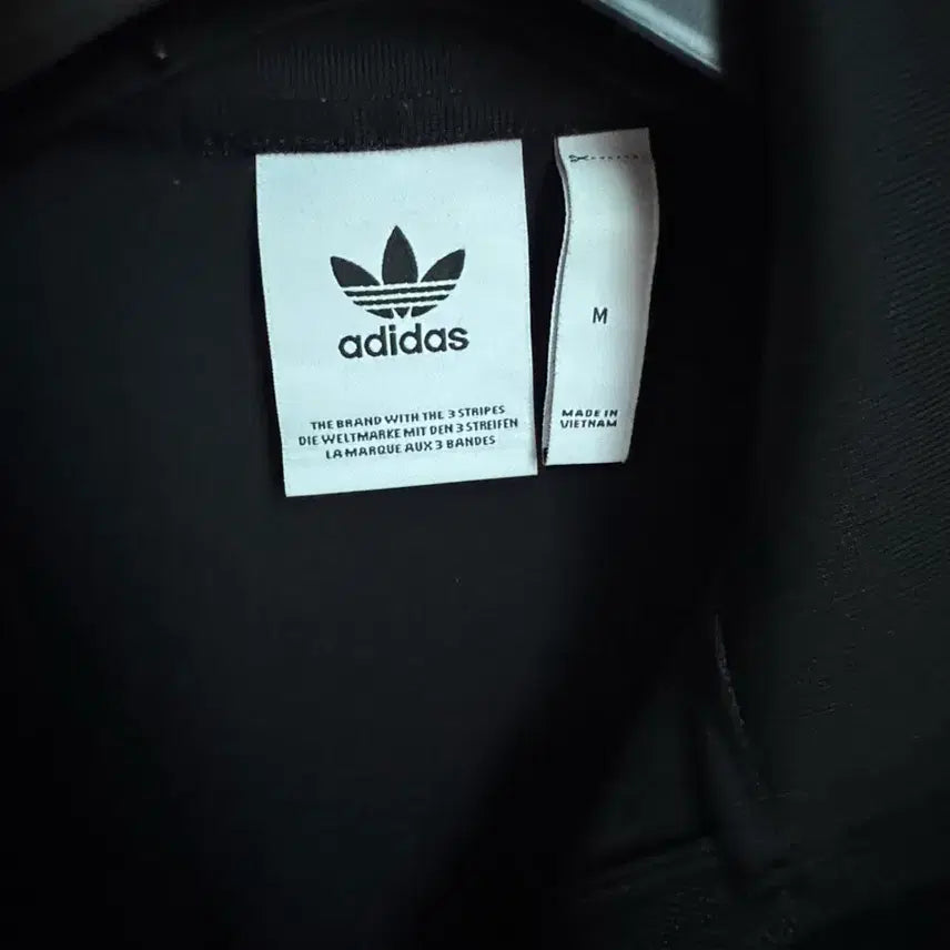 [BUNJANG] Adidas Custom Vintage Black Jersey / 아디다스 져지 커스텀 반팔 빈티지 블랙
