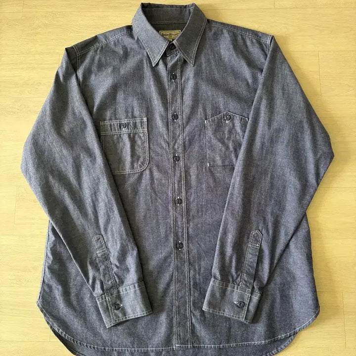 [SOLD OUT] 부기홀리데이 샴브레이 셔츠 XL