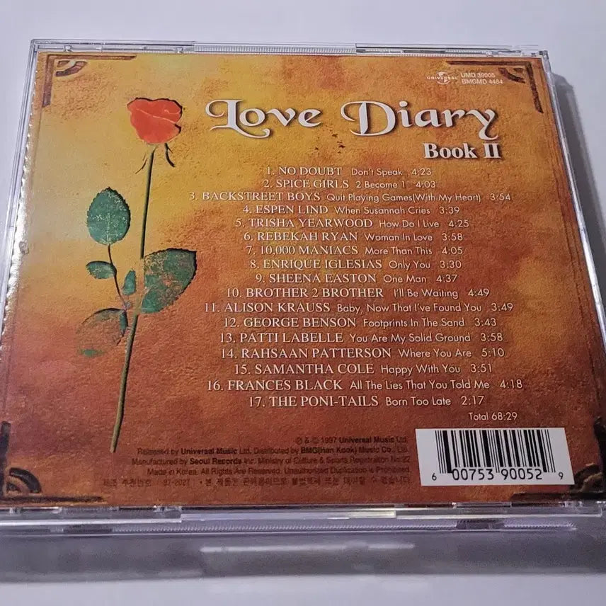[BUNJANG] Love Diary Book II Album / [CD/무료배송] Love diary book II