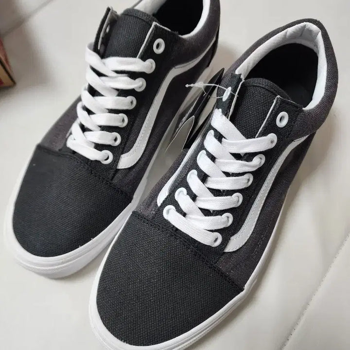 [BUNJANG] Vans Old Skool Summer Linen Black 270 / 반스올드스쿨블랙써머린넨270사이즈