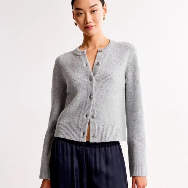 [BUNJANG] Abercrombie Grey Cardigan / [이민정리] 아베크롬비 그레이 가디건
