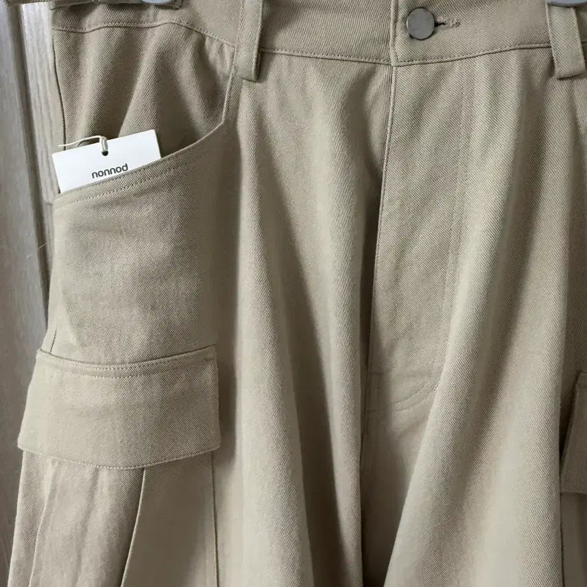 [SOLD OUT] 논노드 사이드 카고 쇼츠 베이지 3 (새상품급)