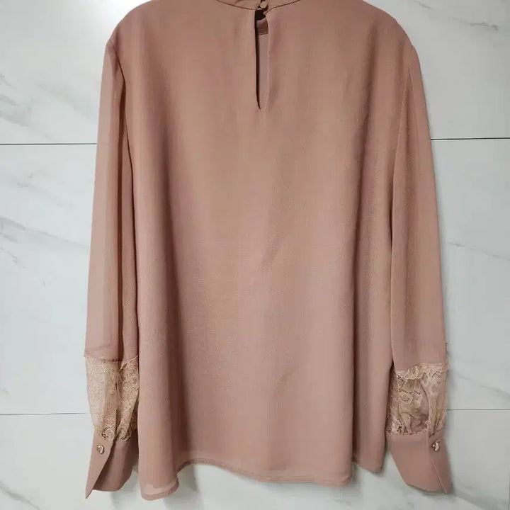 [SOLD OUT] 모조에스핀 시스루 레이스 블라우스.