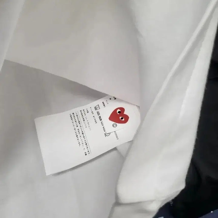 [BUNJANG] Comme des Garcons Play T-shirt (Black/White) / 미개봉새상품)꼼데가르송 PLAY 반팔티 (블랙.화이트)