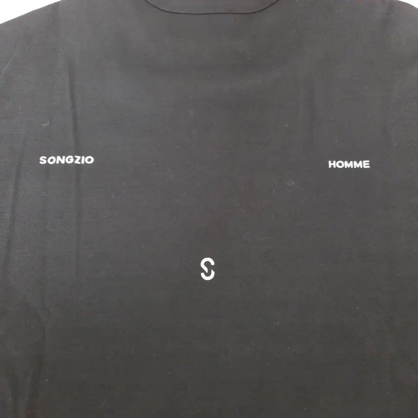 [SOLD OUT] 송지오옴므 블랙 반팔 티셔츠