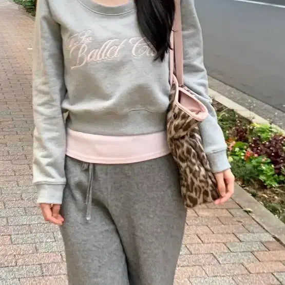[SOLD OUT] 새상품) 유솝 제인 레오파드 백 핑크