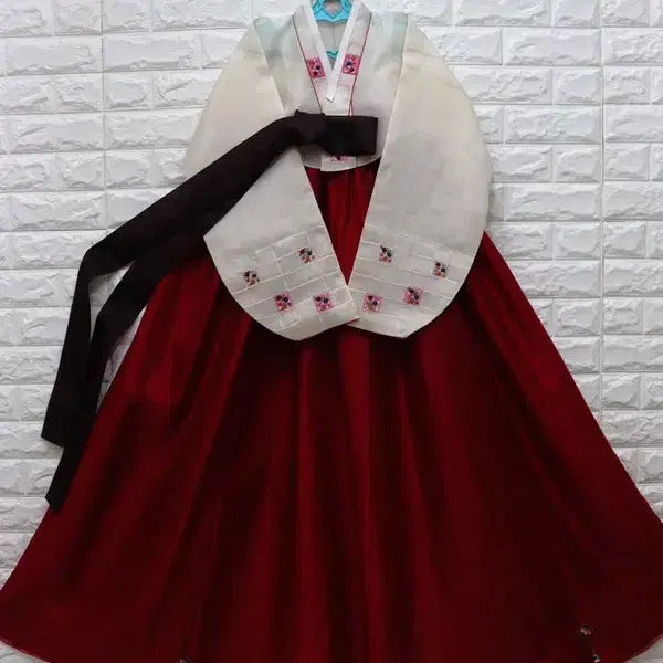 [BUNJANG] Traditional Korean Silk Embroidered Hanbok / 본견한복 손자수한복 여성한복 혼주한복 전통한복  66 M/창고갤러리