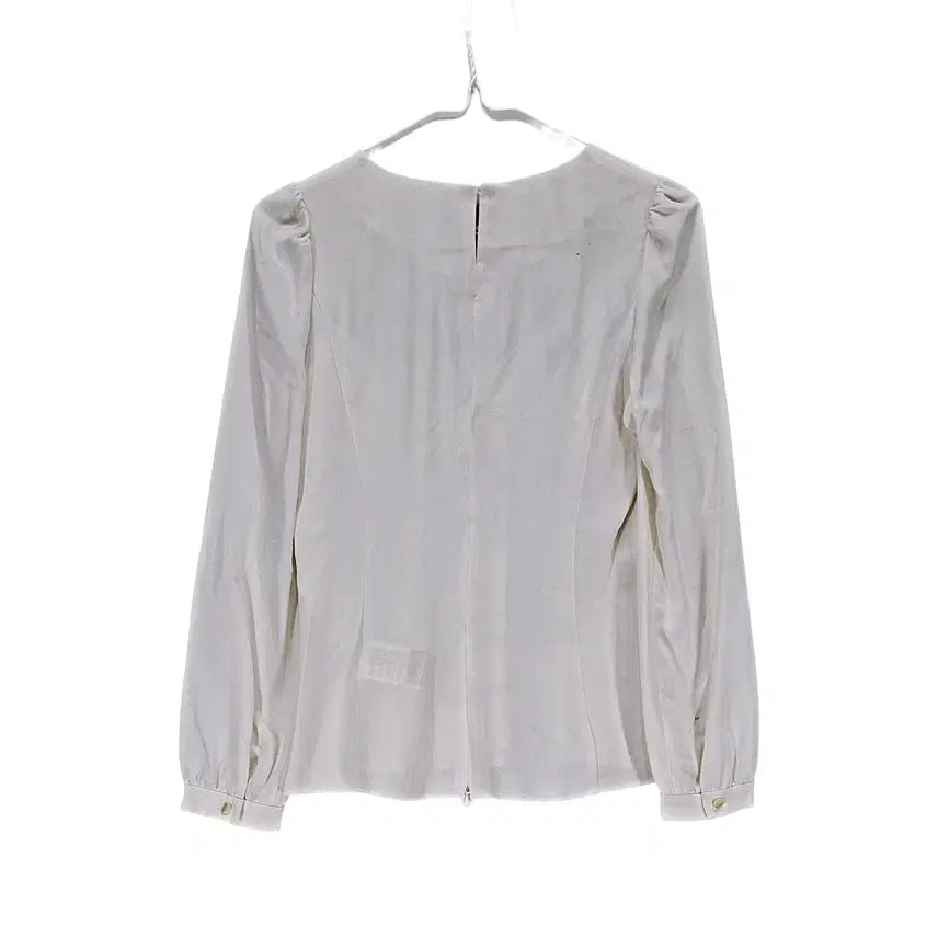 [BUNJANG] Line Ivory Blouse for Women / 라인 여성 블라우스 85 아이보리 하객룩 06943